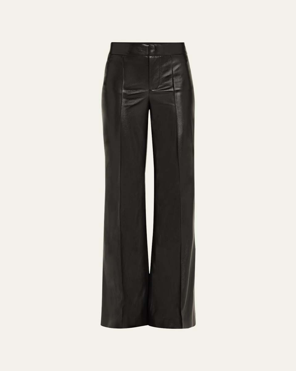 Dylan Vegan Leather Wide-Leg Pants